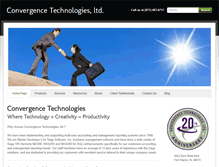 Tablet Screenshot of converg-tech.com